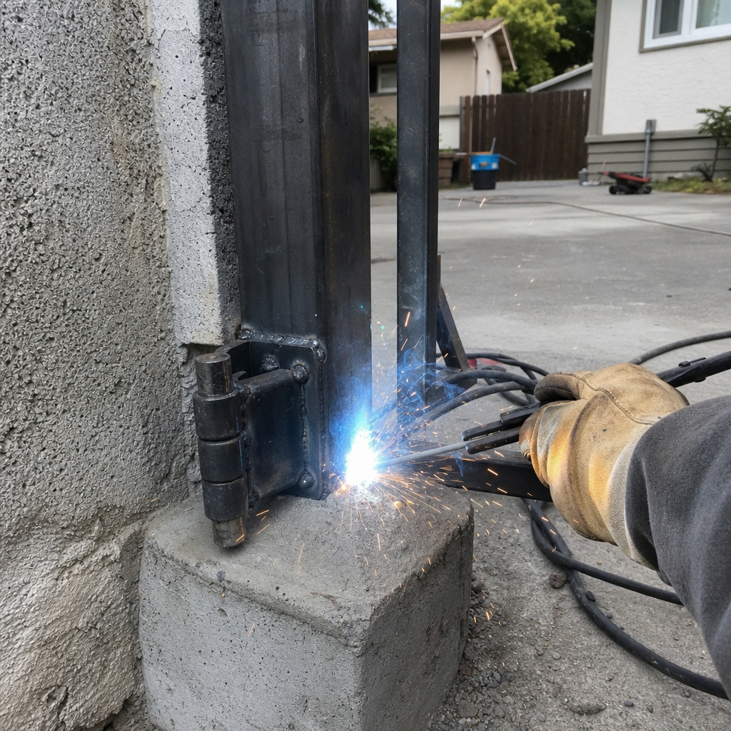 Pedestrian Gate Installation