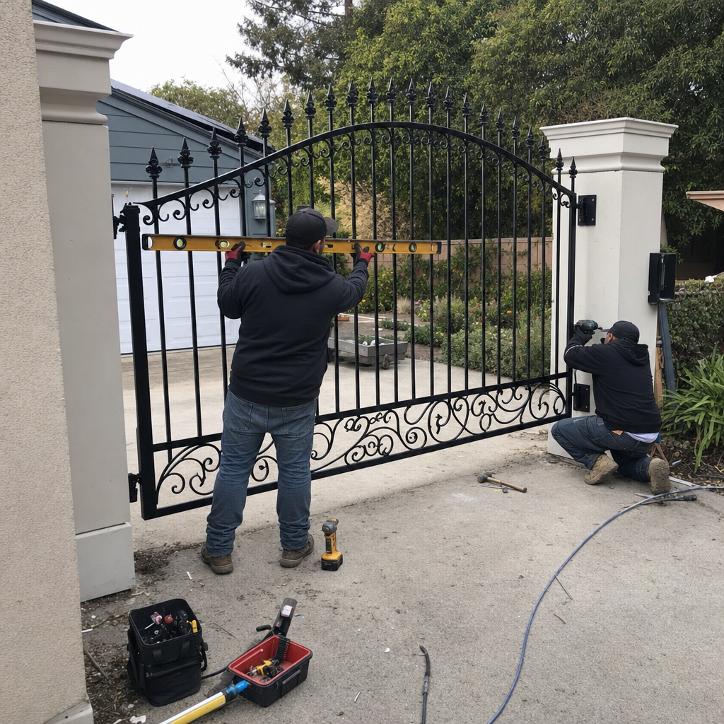 Sliding Gate Installation