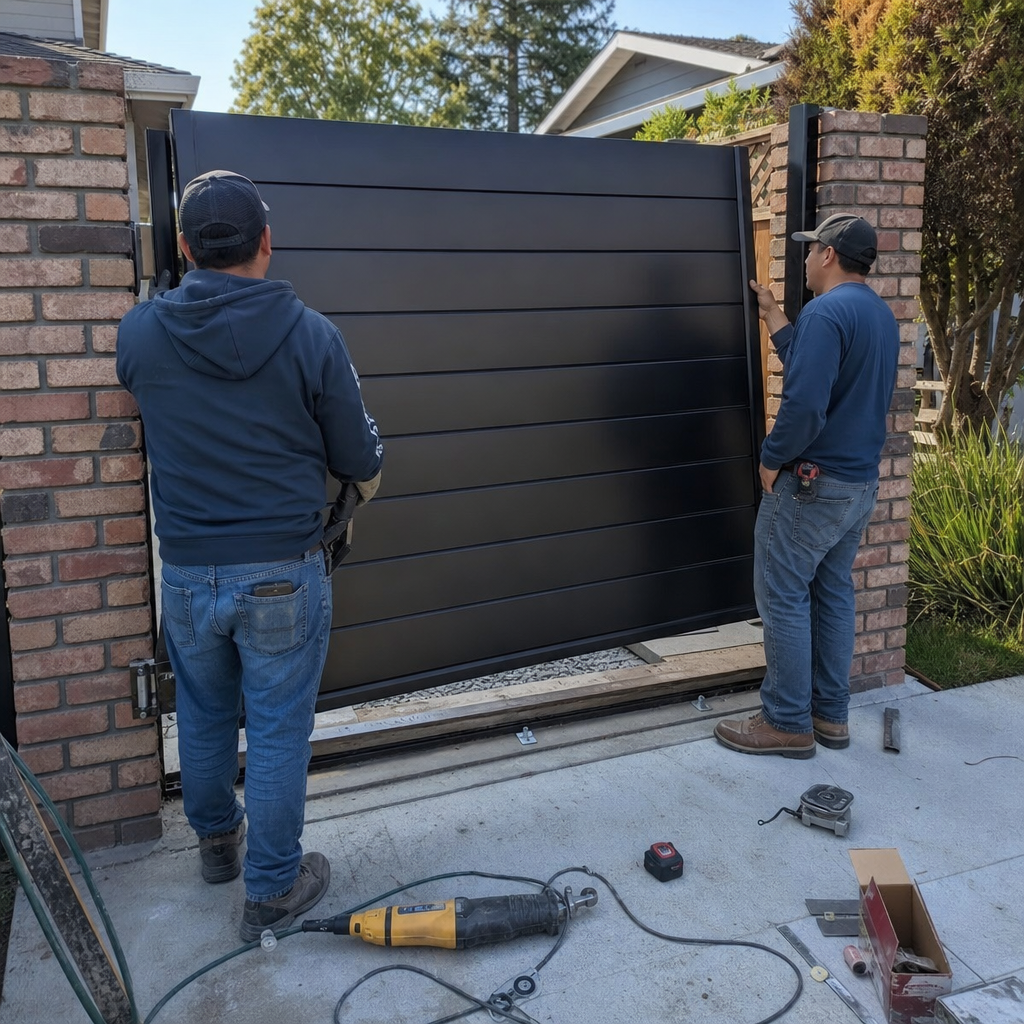 Driveway Gate Installation